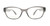 GUCCI GG0717O 007 Rectangle Square Grey Transparent Women's Eyeglasses 51 mm