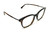 GUCCI GG0390O 002 Square Havana Ruthenium Men's Eyeglasses Frame 50 mm