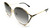 GUCCI GG0650SK 001 Round Oval Gold Black Women's Authentic Sunglasses 59 mm