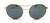 GUCCI GG0680S 001 Round Oval Gold Grey Women's Sunglasses 56 mm