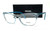 PRADA PR 10VV 3251O1 Transp Azure Demo Lens Women's Eyeglasses 52mm