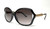 GUCCI GG0076S 002 Round Oval Black Grey Women's Sunglasses 60 mm