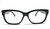 GUCCI GG0278O 011 Rectangular Square Black Women Eyeglasses 55mm