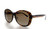 GUCCI GG0849SK 003 Havana Rectangle Women's Sunglasses 59 mm