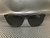 BURBERRY BE4319 354481 Transparent Grey Rectangle Men's Polarized Sunglasses 58