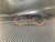 PERSOL PO3202V 1066 Blue Striped Orange Demo Lens Unisex Eyeglasses 53 mm