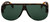 VERSACE VE4391 531771 Havana Aviator Men's 48 mm Sunglasses
