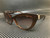 VERSACE VE4388 53240P Transparent Brown Cat Eye Women's 54 mm Sunglasses