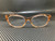 VERSACE VE3289 5333 Transparent Brown Cat Eye Women's 52 mm Eyeglasses