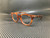 PERSOL PO3263V 96 Terra Di Siena Brown Square Unisex 48 mm Eyeglasses