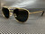 COACH HC7107 9005T3 Light Gold Rectangle Women's 55 mm Polarized Sunglasses