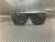 GUCCI GG0748S 001 Black Grey Rectangle Men's Sunglasses 59 mm