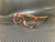 PERSOL PO3265V 96 Terra Di Sienna Brown Rectangle Square Men's 48 mm Eyeglasses