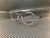 PERSOL PO2483V 513 Gunmetal Square Rectangle Men's 50 mm Eyeglasses