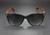 GUCCI GG0024S 003 Round Oval Black Grey 58 mm Women's Sunglasses