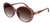 GUCCI GG0793SK 003 Pink Brown Oval Round Women's 59 mm Sunglasses