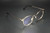 Tom Ford FT5528-B 029 Matte Rose Gold Havana Blue Blockers Metal 49mm Eyeglasses