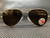 RAY BAN RB3025 001 57 Gold Aviator 62 mm Unisex Sunglasses