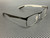 RAY BAN RX8416 2916 Matte Black on Gunmetal Square 55 mm Unisex Eyeglasses