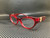 VERSACE VE3282 5280 Transparent Red Dmo Lens Women's Eyeglasses 51 mm