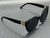 BALENCIAGA BB0103SA 001 Black Square Women's 57 mm Sunglasses