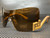 VERSACE VE2240 100263 Bronze Squared 40 mm Women's Sunglasses