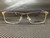 MONT BLANC MB0187O 002 Silver/Blue Rectangle 54 mm Men's Eyeglasses