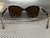 BALENCIAGA BB0183SA 002 Havana Square 57 mm Women's Sunglasses