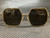 VERSACE VE2248 100287 Gold Squared 58 mm Women's Sunglasses