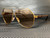 DOLCE & GABBANA DG2266 02 73 Gold Pilot 63 mm Men's Sunglasses