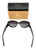 Burberry BE4298F 30018G Black Grey Gradient Women Polarized Sunglasses 54 mm