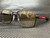 PRADA LINEA ROSSA PS 54WS DG002S Matte Black Rectangle 57 mm Men's Sunglasses