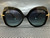 TIFFANY & co. TF4169 80019S Black Azure Blue Lens Women's Sunglasses 54mm