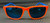 ARNETTE AN4288 277855 Orange Blue Mirror Men's 58 mm Sunglasses