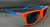 ARNETTE AN4288 277855 Orange Blue Mirror Men's 58 mm Sunglasses