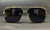 GUCCI GG1099SA 002 Gold Blue Men's Metal 61 mm XL Sunglasses