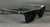 MONT BLANC MB0209S 004 Matte Black Polarized Men's L Size Sunglasses