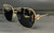 GUCCI GG1207SA 002 Gold Grey Women's 64 mm M Size Sunglasses