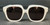 GUCCI GG1376SA 001 White Brown Women's 55 mm M Size Sunglasses