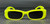 BALENCIAGA BB0096S 008 Yellow Grey Unisex 51 mm L Size Sunglasses