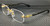 GUCCI GG1221O 001 Black Gold Men's Large Eyeglasses 56 mm Eyeglasses