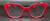 PRADA PR 18WV 15D1O1 Maroon Red Marble Women's 52 mm Eyeglasses