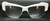 DOLCE & GABBANA DG4415 33126G White Dark Grey Women's 56 mm Sunglasses