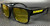 BURBERRY BE4358 300185 Black Yellow Men's 57 mm Sunglasses