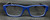 PRADA PR 07ZV 18D1O1 Blue Baltic Marble Men's 55 mm Eyeglasses