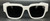 DOLCE & GABBANA DG6184 331287 White Dark Grey Men's 52 mm Sunglasses
