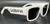 DOLCE & GABBANA DG6184 331287 White Dark Grey Men's 52 mm Sunglasses