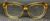 GUCCI GG1086O 006 Yellow Women's Large 53 mm Eyeglasses