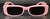 BALENCIAGA BB0096S 012 Pink Grey Women's Large 51 mm Sunglasses