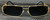 VERSACE VE2257 100287 Gold Dark Grey Men's 60 mm Sunglasses